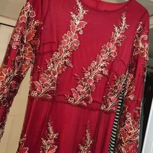 Beautiful red Maxi dress